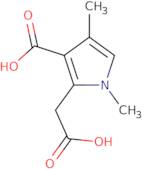 2-(Carboxymethyl)-1,4-dimethyl-1H-pyrrole-3-carboxylic acid