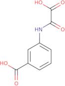 3-[(Carboxycarbonyl)amino]benzoic acid