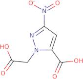 1-(Carboxymethyl)-3-nitro-1H-pyrazole-5-carboxylic acid