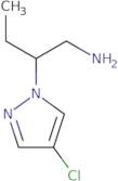 [2-(4-Chloro-1H-pyrazol-1-yl)butyl]amine