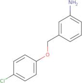 {3-[(4-Chlorophenoxy)methyl]phenyl}amine