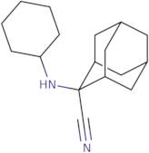 2-(Cyclohexylamino)adamantane-2-carbonitrile