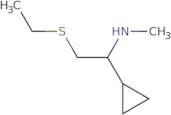 [1-Cyclopropyl-2-(ethylthio)ethyl]methylamine