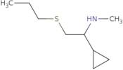 [1-Cyclopropyl-2-(propylthio)ethyl]methylamine