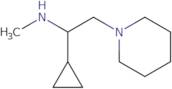 (1-Cyclopropyl-2-piperidin-1-ylethyl)methylamine