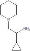(1-Cyclopropyl-2-piperidin-1-ylethyl)amine
