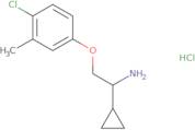 [2-(4-Chloro-3-methylphenoxy)-1-cyclopropylethyl]amine hydrochloride