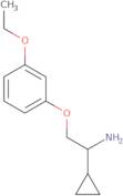 [1-Cyclopropyl-2-(3-ethoxyphenoxy)ethyl]amine