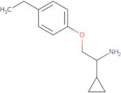 [1-Cyclopropyl-2-(4-ethylphenoxy)ethyl]amine