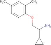 [1-Cyclopropyl-2-(2,4-dimethylphenoxy)ethyl]amine