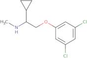 [1-Cyclopropyl-2-(3,5-dichlorophenoxy)ethyl]methylamine