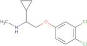 [1-Cyclopropyl-2-(3,4-dichlorophenoxy)ethyl]methylamine