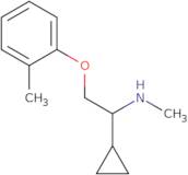 [1-Cyclopropyl-2-(2-methylphenoxy)ethyl]methylamine