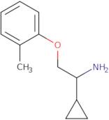 [1-Cyclopropyl-2-(2-methylphenoxy)ethyl]amine