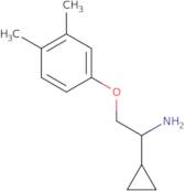 [1-Cyclopropyl-2-(3,4-dimethylphenoxy)ethyl]amine