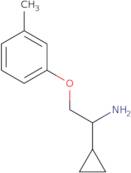 [1-Cyclopropyl-2-(3-methylphenoxy)ethyl]amine