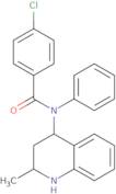 4-Chloro-N-(2-methyl-1,2,3,4-tetrahydroquinolin-4-yl)-N-phenylbenzamide