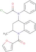 2-Chloro-N-[1-(2-furoyl)-2-methyl-1,2,3,4-tetrahydroquinolin-4-yl]-N-phenylacetamide