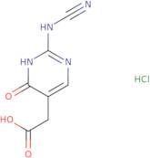 [2-(Cyanoamino)-4-hydroxypyrimidin-5-yl]acetic acid hydrochloride