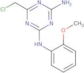 6-(Chloromethyl)-N-(2-methoxyphenyl)-1,3,5-triazine-2,4-diamine