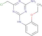 6-(Chloromethyl)-N-(2-ethoxyphenyl)-1,3,5-triazine-2,4-diamine