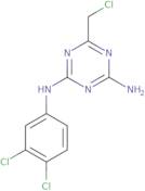 6-(Chloromethyl)-N-(3,4-dichlorophenyl)-1,3,5-triazine-2,4-diamine
