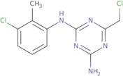 6-(Chloromethyl)-N-(3-chloro-2-methylphenyl)-1,3,5-triazine-2,4-diamine