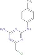 6-(Chloromethyl)-N-(4-methylphenyl)-1,3,5-triazine-2,4-diamine