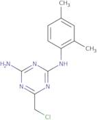 6-(Chloromethyl)-N-(2,4-dimethylphenyl)-1,3,5-triazine-2,4-diamine
