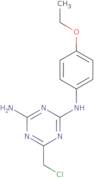 6-(Chloromethyl)-N-(4-ethoxyphenyl)-1,3,5-triazine-2,4-diamine
