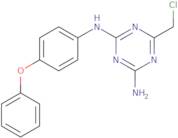 6-(Chloromethyl)-N-(4-phenoxyphenyl)-1,3,5-triazine-2,4-diamine