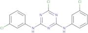 6-Chloro-N,N'-bis(3-chlorophenyl)-1,3,5-triazine-2,4-diamine