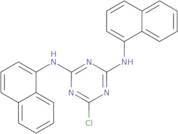 6-Chloro-N,N'-di-1-naphthyl-1,3,5-triazine-2,4-diamine