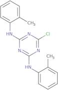 6-Chloro-N,N'-bis(2-methylphenyl)-1,3,5-triazine-2,4-diamine