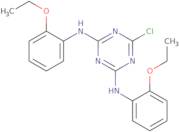 6-Chloro-N,N'-bis(2-ethoxyphenyl)-1,3,5-triazine-2,4-diamine