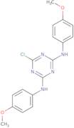 6-Chloro-N,N'-bis(4-methoxyphenyl)-1,3,5-triazine-2,4-diamine