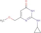 2-(Cyclopropylamino)-6-(methoxymethyl)pyrimidin-4(3H)-one