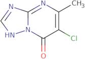 6-Chloro-5-methyl[1,2,4]triazolo[1,5-a]pyrimidin-7(4H)-one