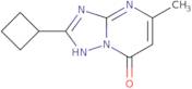 2-Cyclobutyl-5-methyl[1,2,4]triazolo[1,5-a]pyrimidin-7(4H)-one