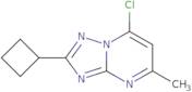 7-Chloro-2-cyclobutyl-5-methyl[1,2,4]triazolo[1,5-a]pyrimidine