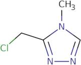 3-(Chloromethyl)-4-methyl-4H-1,2,4-triazole hydrochloride