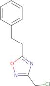 3-(Chloromethyl)-5-(2-phenylethyl)-1,2,4-oxadiazole