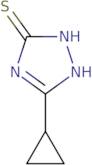 5-Cyclopropyl-1,2-dihydro-3H-1,2,4-triazole-3-thione