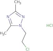 1-(2-Chloroethyl)-3,5-dimethyl-1H-1,2,4-triazole hydrochloride