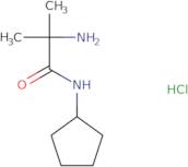 N~1~-Cyclopentyl-2-methylalaninamide hydrochloride