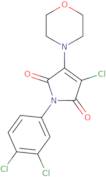 3-Chloro-1-(3,4-dichlorophenyl)-4-morpholin-4-yl-1H-pyrrole-2,5-dione
