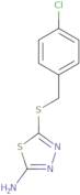 5-[(4-Chlorobenzyl)thio]-1,3,4-thiadiazol-2-amine