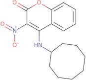 4-(Cyclooctylamino)-3-nitro-2H-chromen-2-one