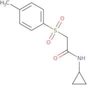 N-Cyclopropyl-2-[(4-methylphenyl)sulfonyl]acetamide