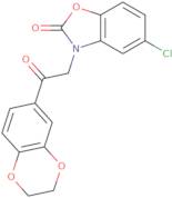 5-Chloro-3-[2-(2,3-dihydro-1,4-benzodioxin-6-yl)-2-oxoethyl]-1,3-benzoxazol-2(3H)-one